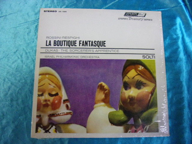Sealed Classical LP: Solti - Rossini-Respighi La Boutique Fantasque A