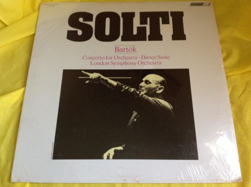 Sealed Classical LP : Solti Bartok Concerto for Orchestra Dance Suite A