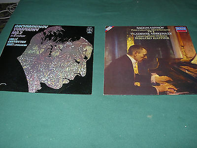 2 RACHMANINOV CLASSICAL VINYL ALBUMS A
