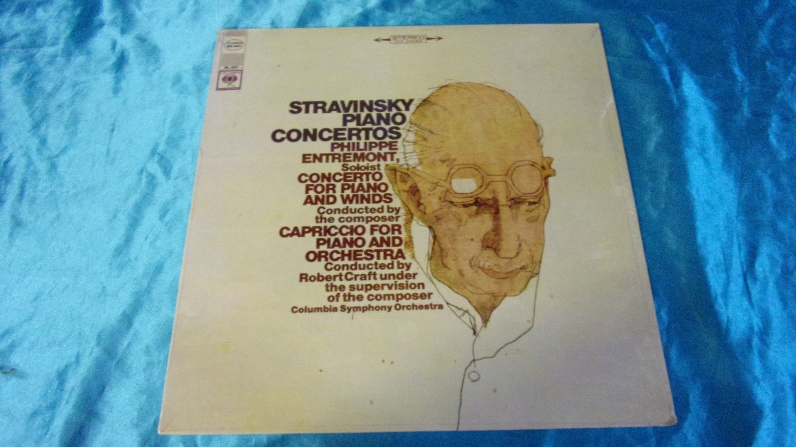 Sealed Classical LP: Craft - Entremont - Stravinsky - Piano Concertos A