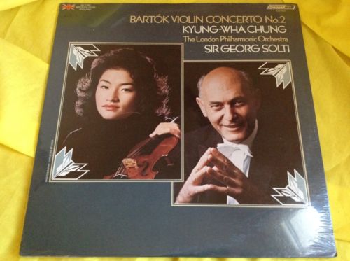 Sealed Classical LP : Bartok Violin Concerto No 2 Kyung-Wha Chung London A