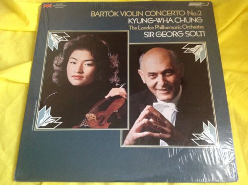 Sealed Classical LP : Bartok Violin Concerto No 2 Kyng-Wha Chung Solti A