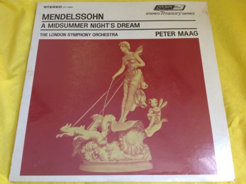 Sealed Classical LP : Mendelssohn A Midsummer Night's Dream Maag London A