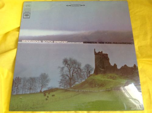 Sealed Classical LP : Bernstein Mendelssohn Scotch Symphony Columbia A