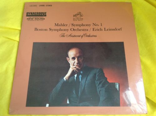 Sealed Classical LP : Mahler Symphony No. 1 Erich Leinsdorf RCA LSC 2642 A