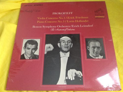 Sealed Classical LP : Prokofieff Violin Concerto No. 1 & 5 Friedman RCA A