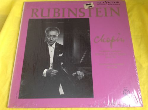 Sealed Classical LP : Rubinstein Chopin Funeral March RCA LDS 2554 A