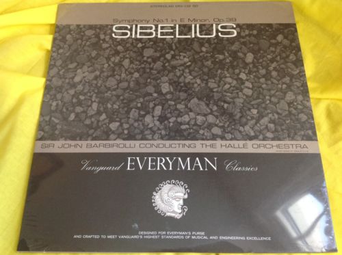 Sealed Classical LP : Sibelius Symphony No 1 Sir John Barbirolli Vanguard A