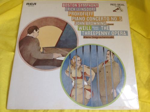 Sealed Classical LP : Leinsdorf Boston Symphony Prokofieff Piano Concerto A
