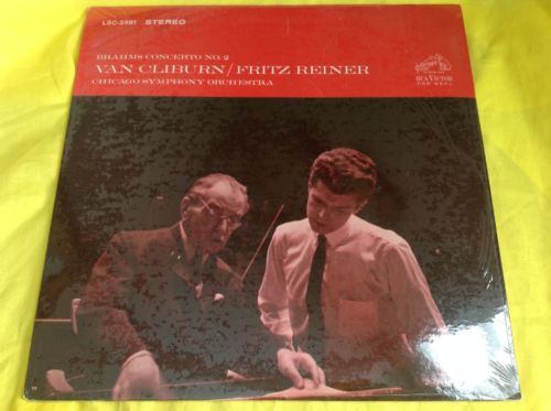Sealed Classical LP : Van Cliburn Fritz Reiner Brahms Concerto No. 2 RCA A