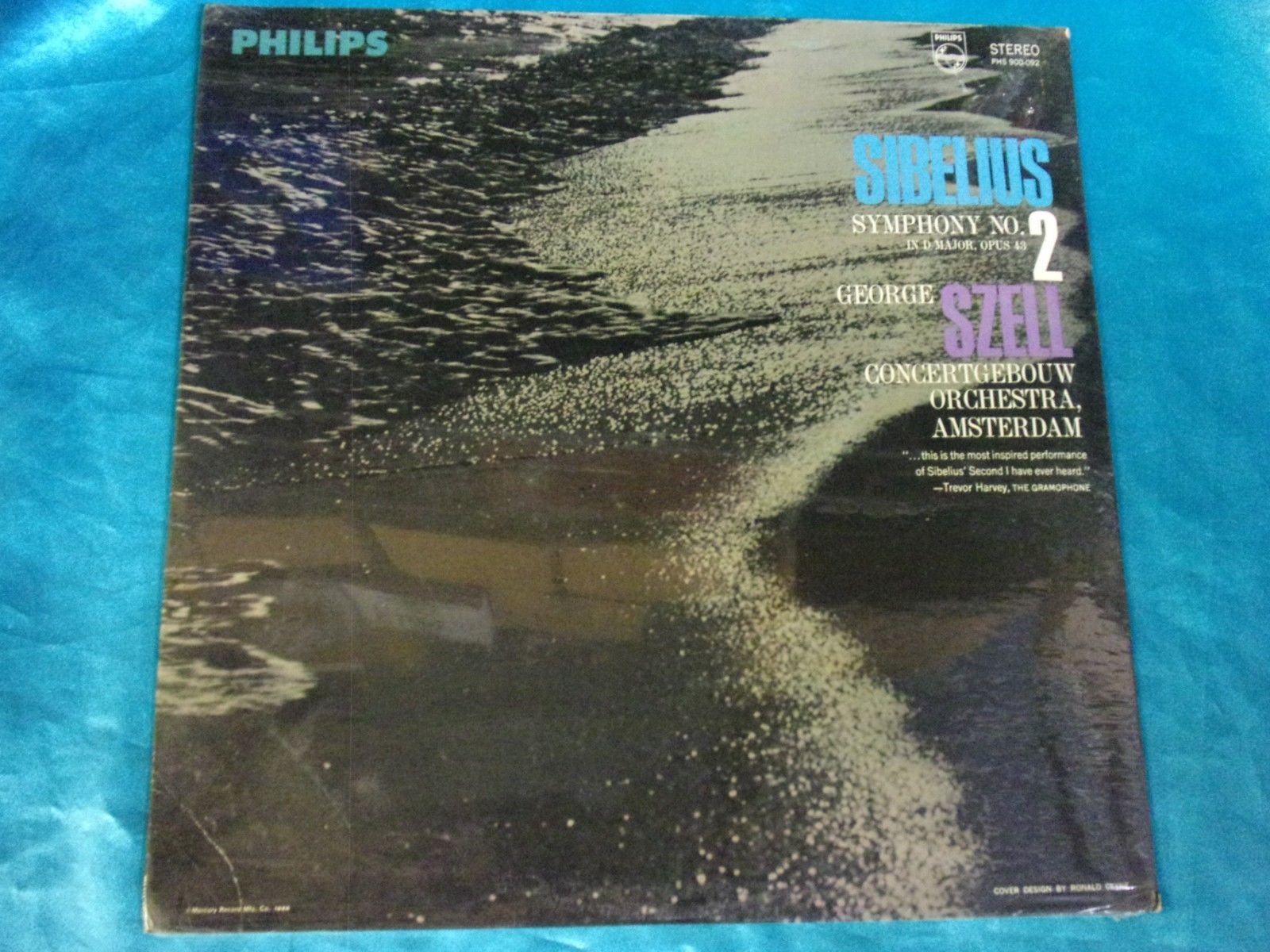 Sealed Classical LP: Szell - Sibelius Symphony # 2 - D Major - Philips A