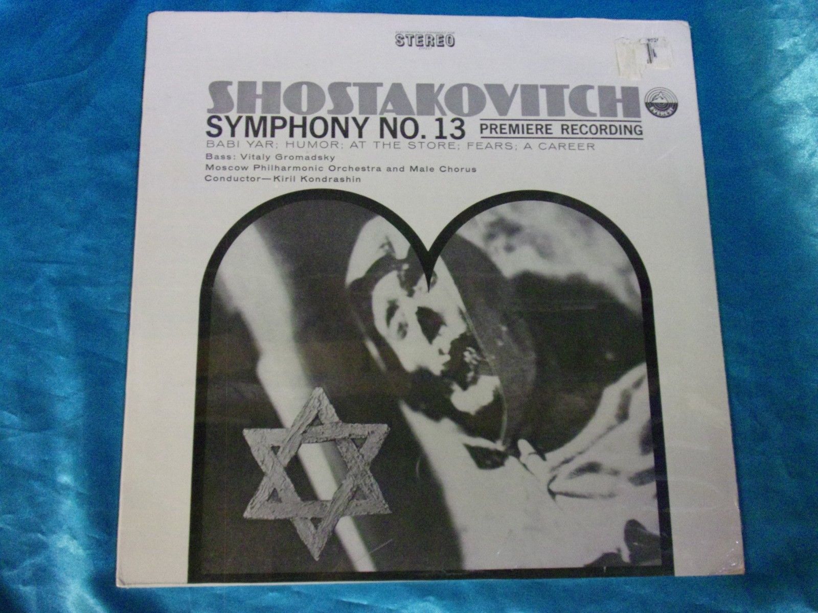 Sealed Classical LP: Kondraashin - Shostkovich Symphony # 13 - Gromadsky A