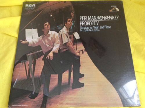 Sealed Classical LP : Prokofiev Sonatas for Violin and Piano Perlman RCA A
