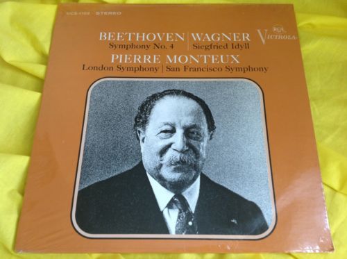 Sealed Classical LP : Beethoven Warner Symphony No 4 Monteux Idyll RCA A