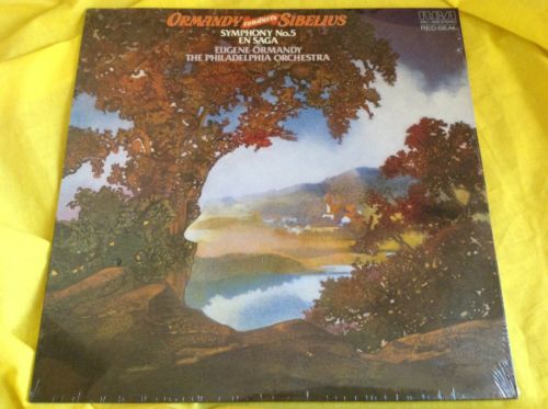Sealed Classical LP : Ormandy conducts Sibelius Symphony No. 5 En Saga RCA A