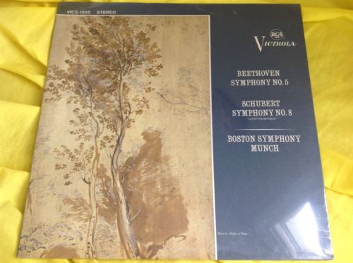 Sealed Classical LP : Beethoven Symphony No 5 Schubert Symphony No 8 RCA A