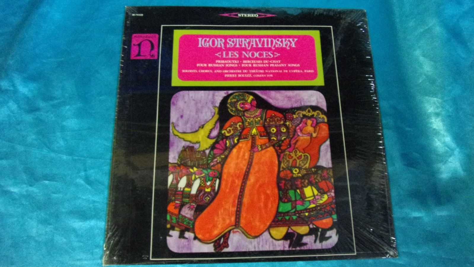 Sealed Classical LP: Boulez - Stravinsky - Les Noces A
