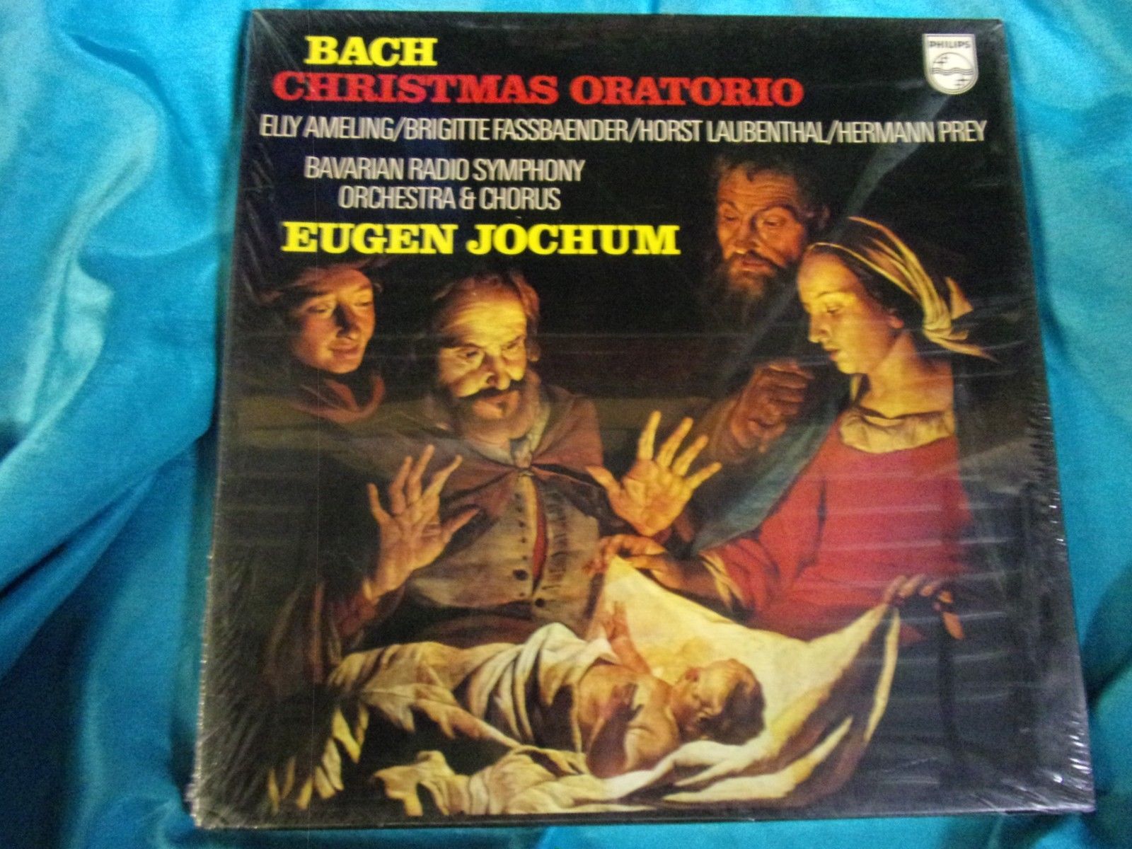 Sealed Classical 3 LP Box Set: Jochum - Bach Christmas Oratorio - Ameling - Prey A