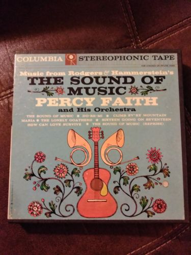 PERCY FAITH AND ORCHESTRA THE SOUND OF MUSIC REEL TO REEL TAPE CLASSICAL A