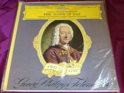 Sealed Classical LP : Georg Philipp Telemann The Times of Day Koch DGG A