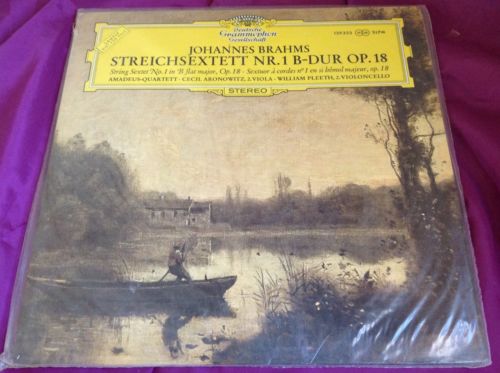 Sealed Classical LP : Brahms Amadeus-Quartett Streichsextett No. 1 DGG A