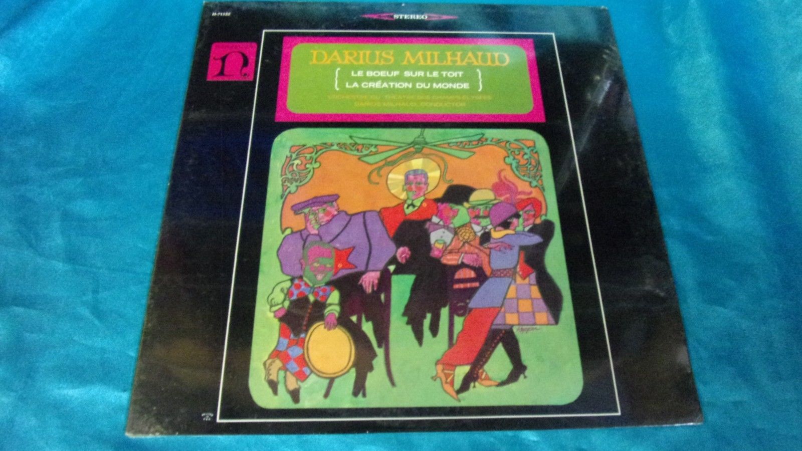 Sealed Classical LP: Milhaud - Conducts Milhaud - Le Boeuf Sur LeToit A