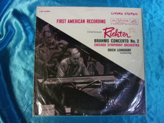 Sealed Classical LP: Leinsdorf - Richter - Brahm's Concerto # 2 A