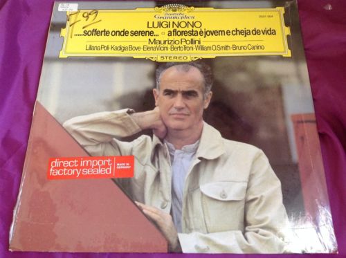 Sealed Classical LP : Luigi Nono Pollini Poli Bove Troni Canino DGG A