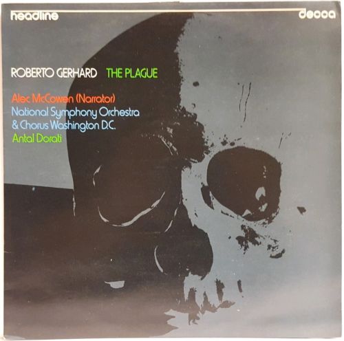 Roberto Gerhard - The Plague Vinyl LP Classical TAS List Decca HEAD 6 1974 NM/EX A