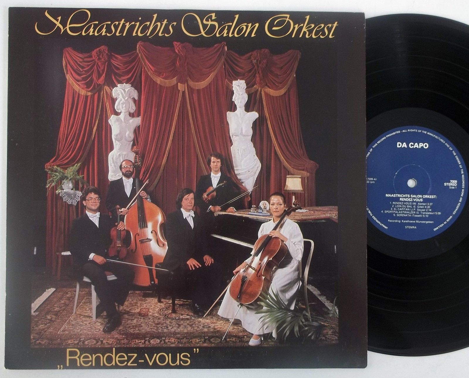Maastrichts Salon Orkest Rendez-Vous NM vinyl import classical Da Capo 718 A