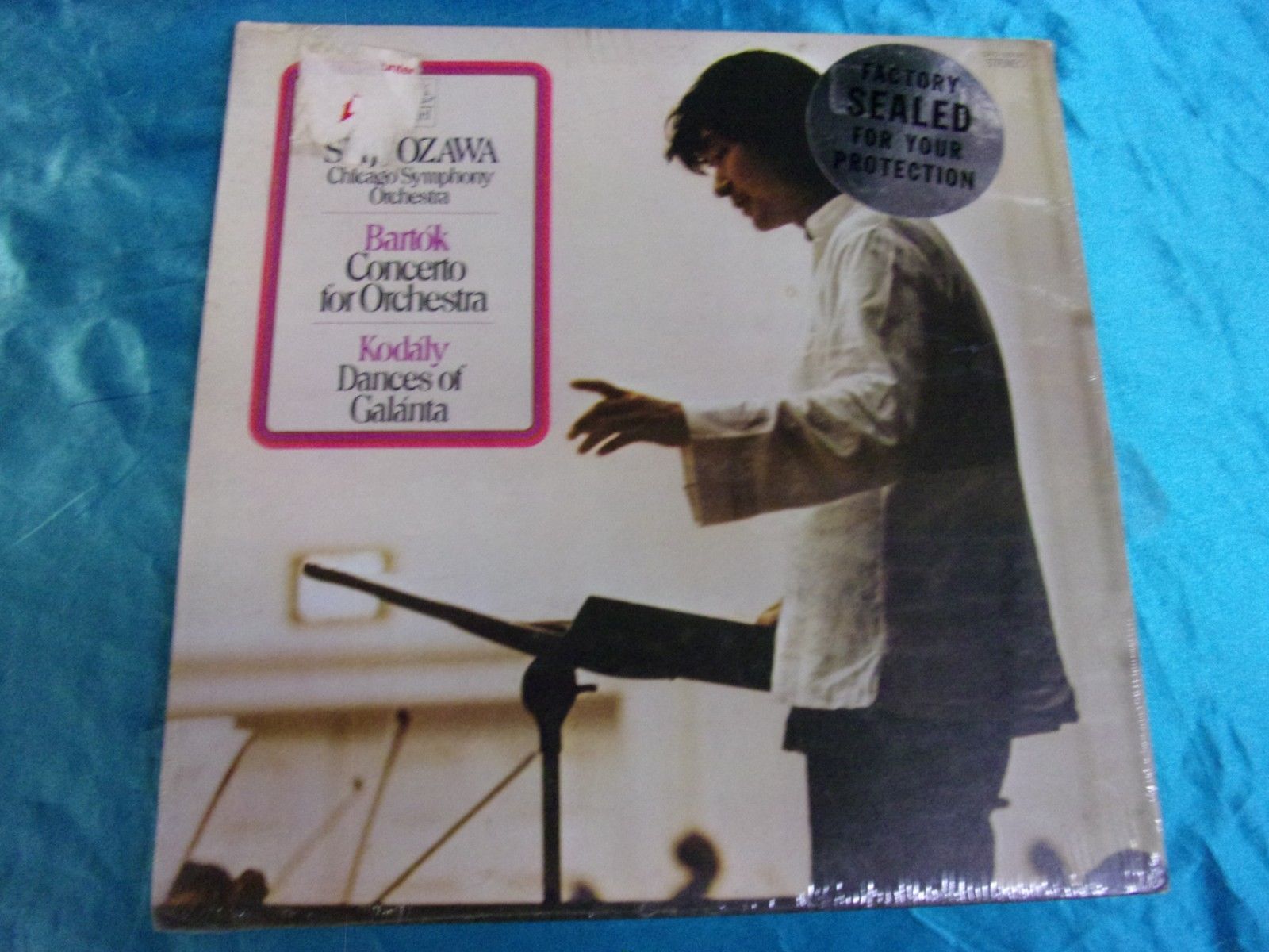 Sealed Classical LP: Ozawa - Bartok Concerto - Kodaly - Dances Of Galanta-Angel A