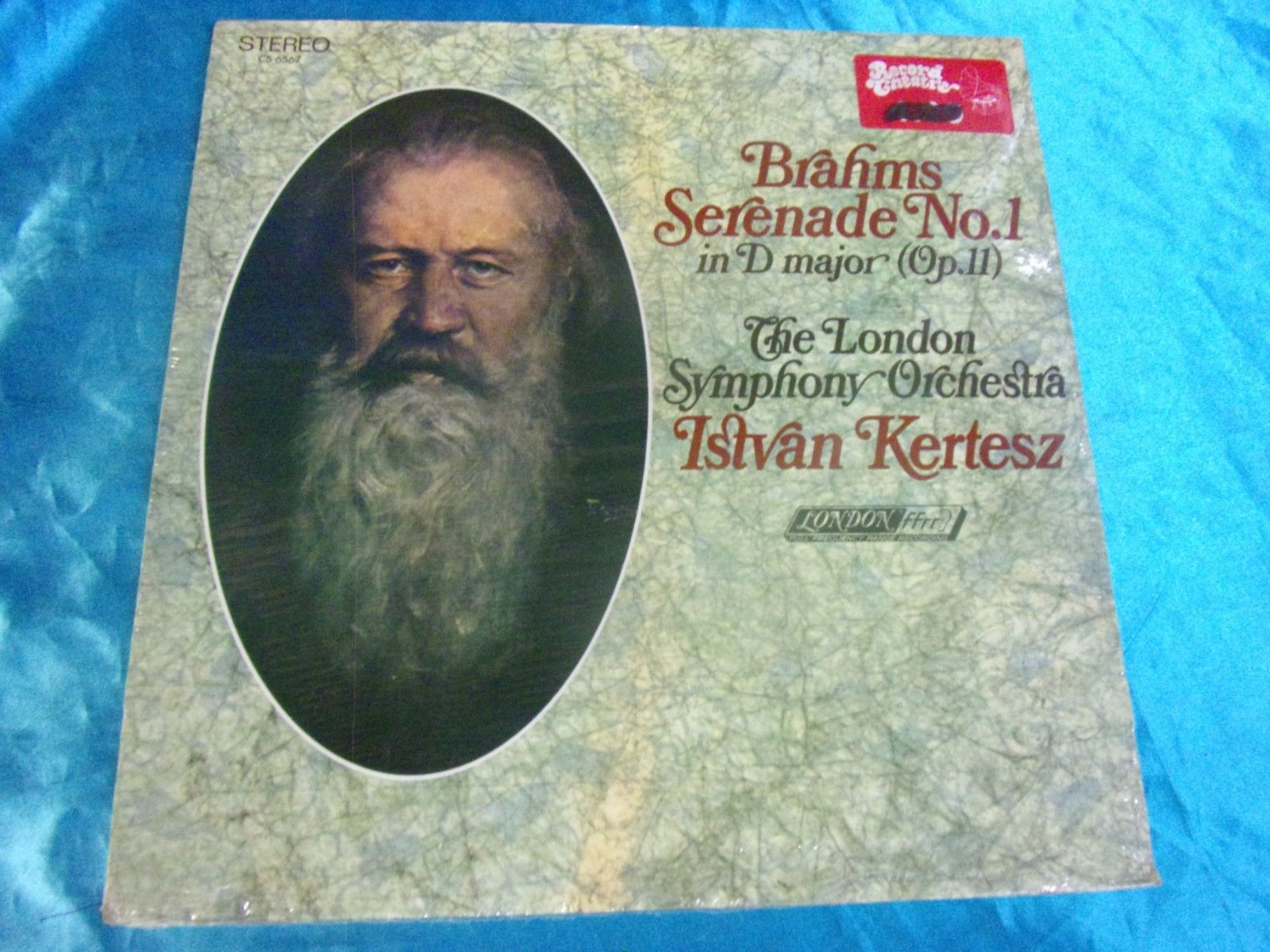 Sealed Classical LP: Kertesz - Brahms Serenade #1 - London CS 6567 A
