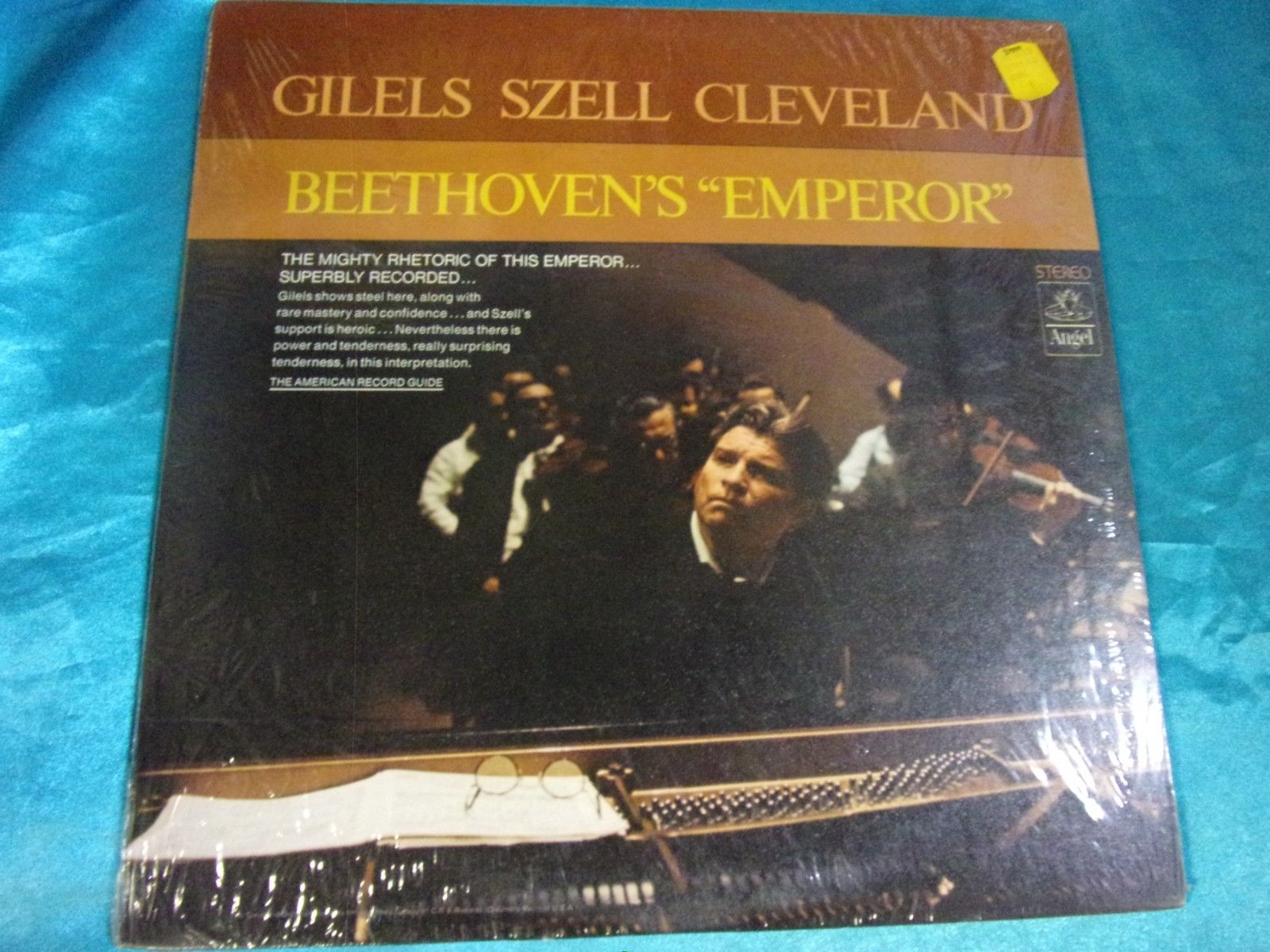 Sealed Classical LP: Szell - Gilels - Beethoveen - "Emperor" - Angel S 36031 A