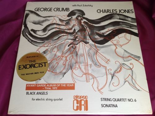 Sealed Classical LP : George Crumb Black Angels Charles Jones CRI SD 283 A