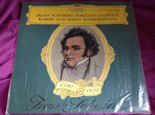 Rare Sealed Classical LP : Schubert Schumann Forellen Quintett DGG 76171 A