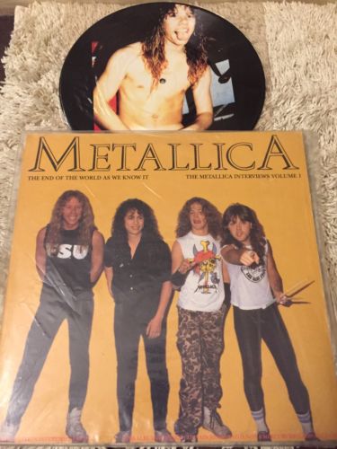 popsike.com - The Naked Truth Metallica Interview Picture Disc James