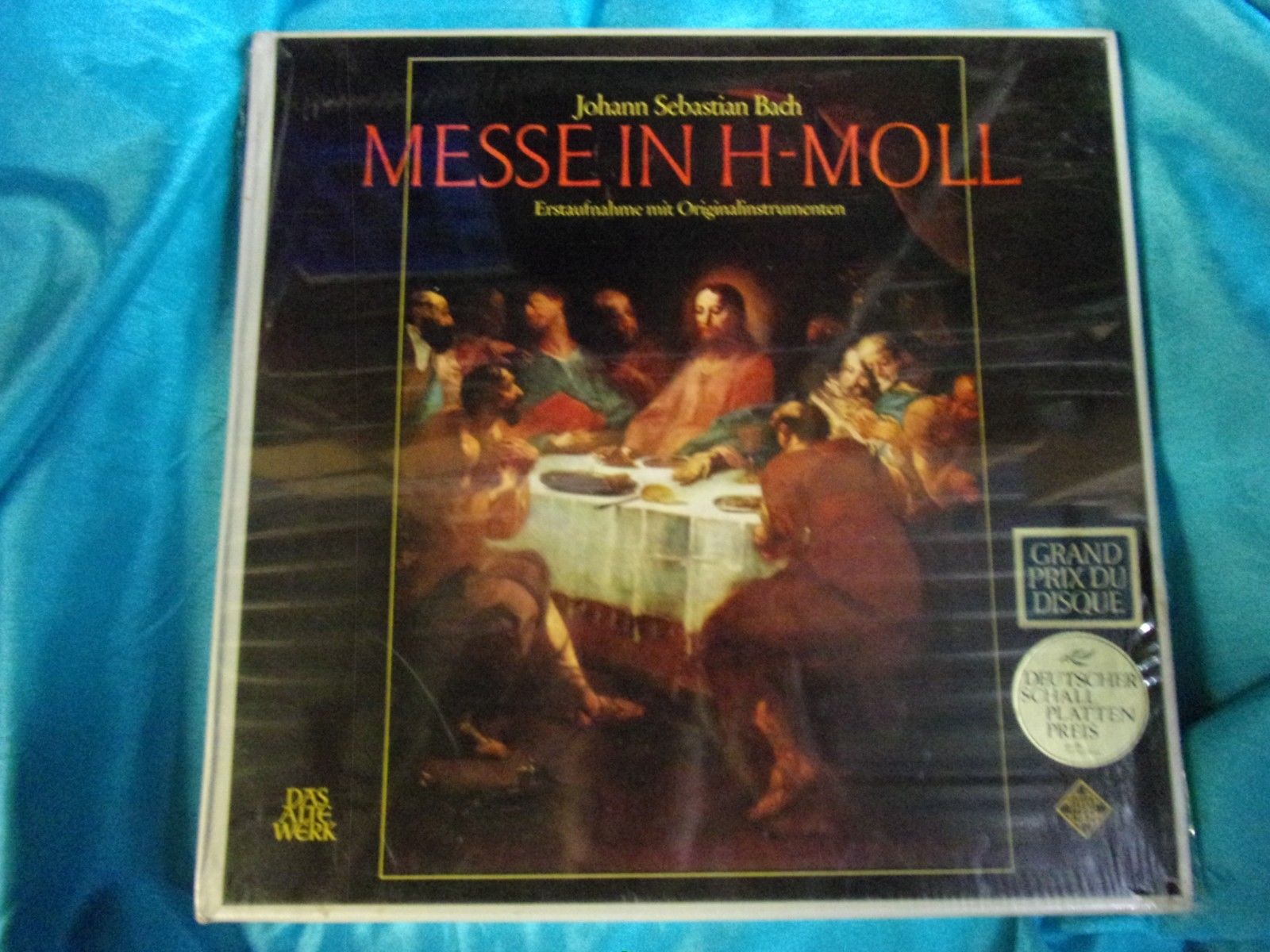 Sealed Classical 3 LP Box Set: Harnoncourt - Bach - Messe In H-Moll A