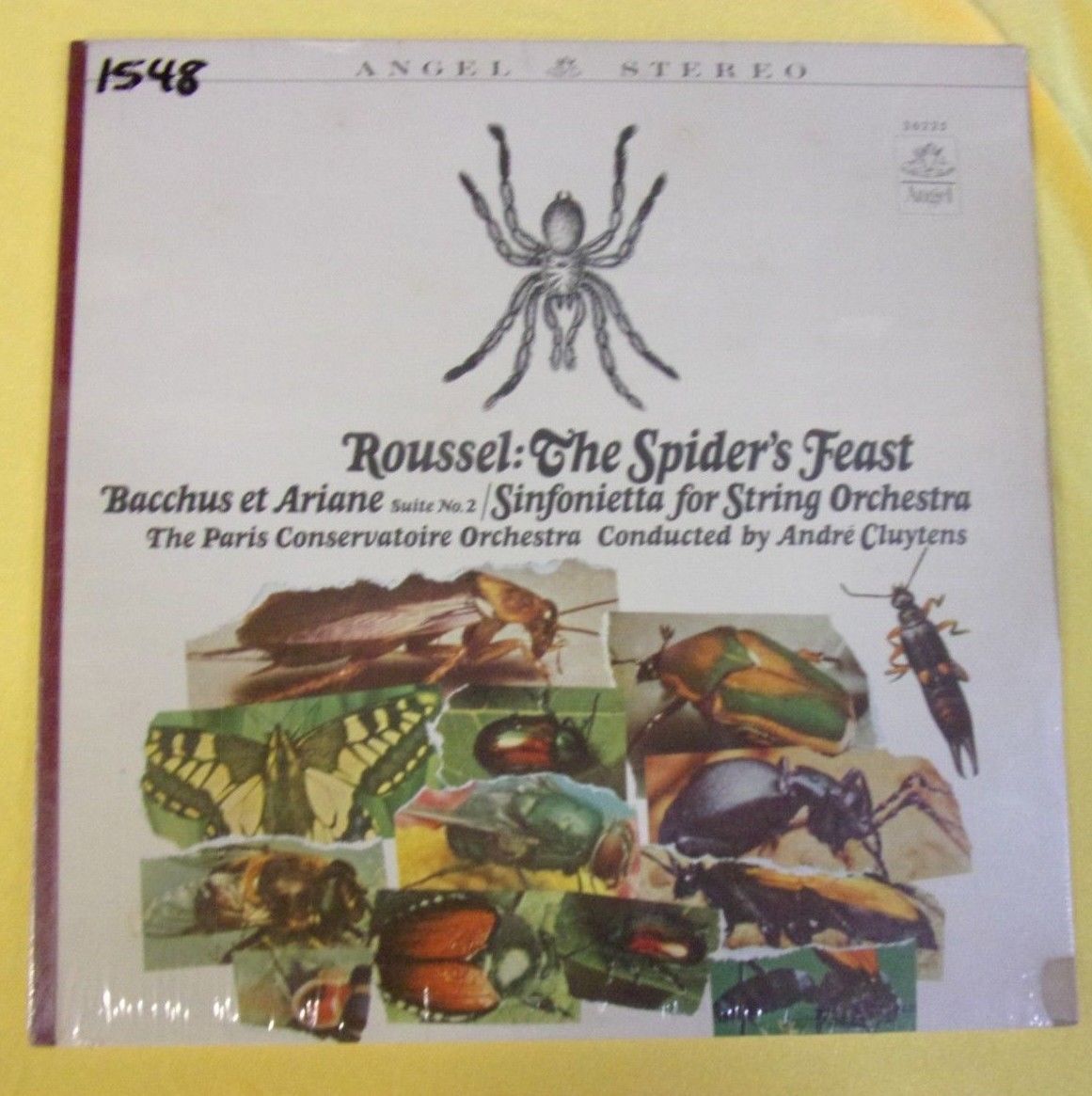 Sealed Classical LP: Cluytens - Roussel: The Spider's Feast - Angel 36225 A