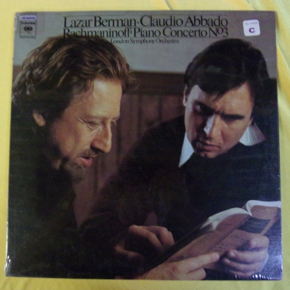 Sealed Classical LP: Berman - Abbado - Rachmaninoff - Piano Concerto #3 A