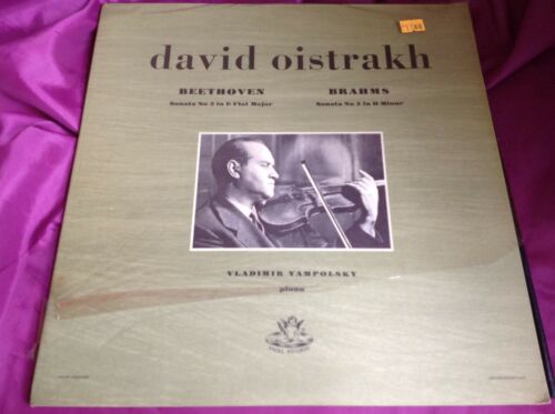 Sealed Classical LP : David Oistrakh Beethoven Brahms Vladimir Yampolsky A