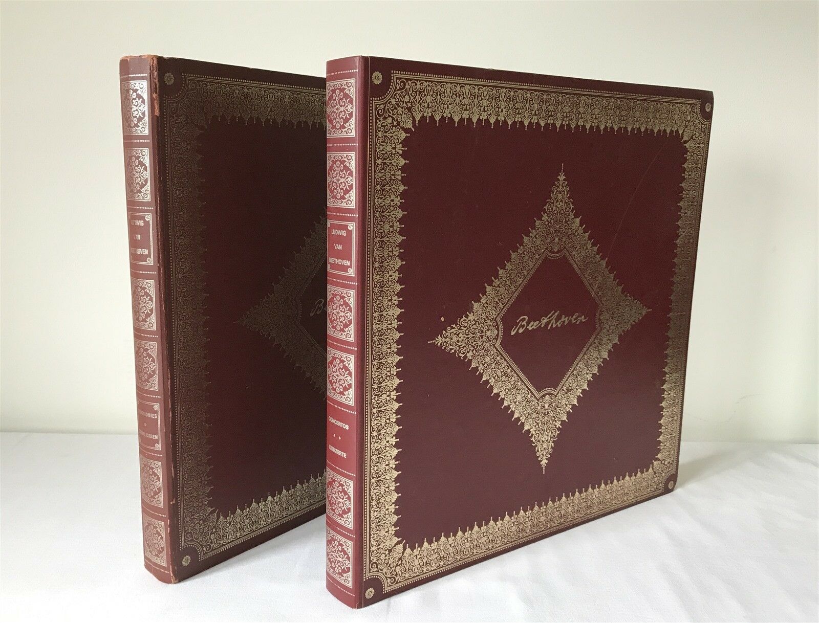 2 x Box Sets BEETHOVEN SYMPHONIES + CONCERTOS 12" 33 RPM Classical Music LPs A