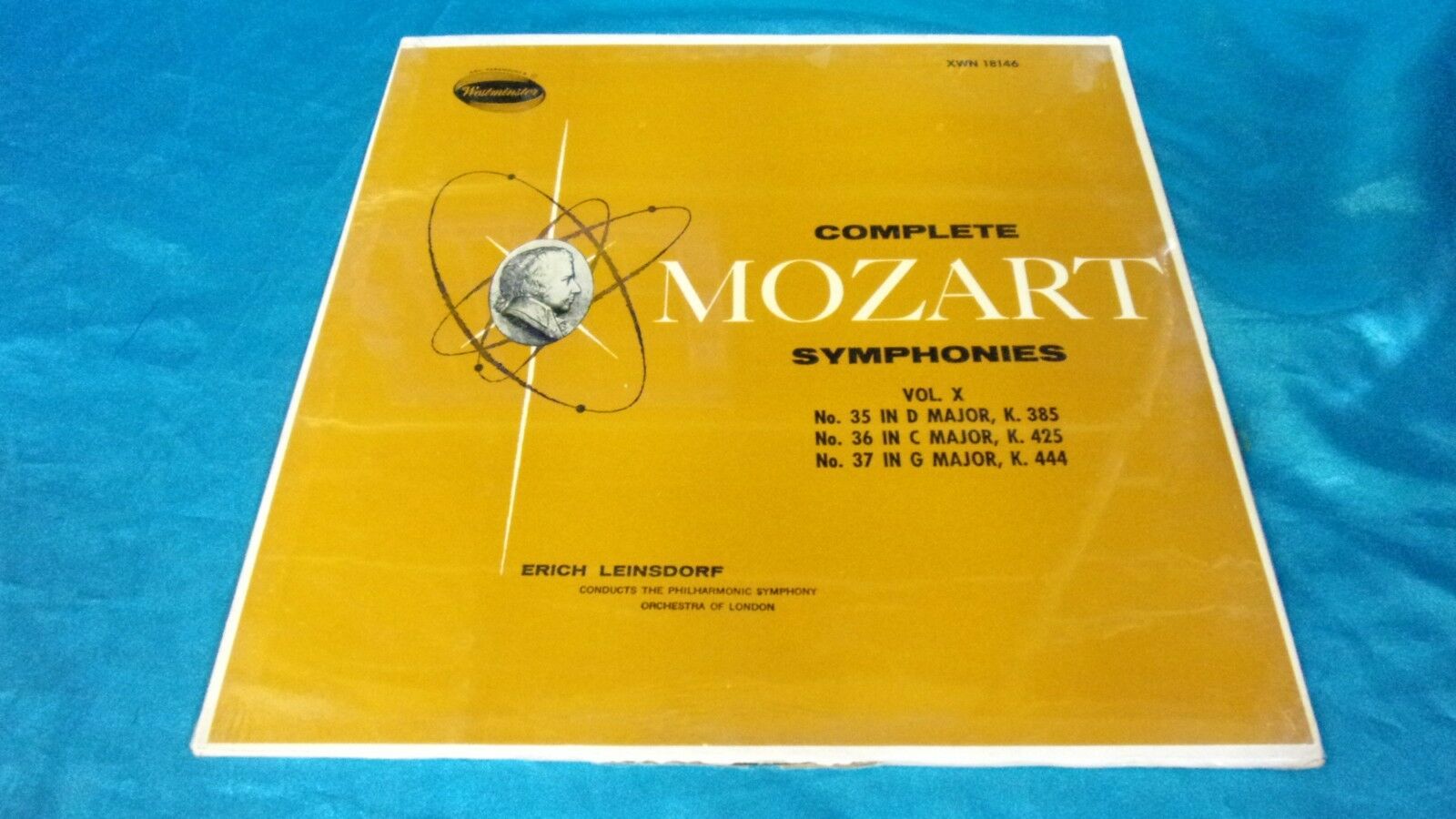 Sealed Classical LP: Leinsdorf - Mozart Complete Symphonies # 35, 36, 37 A