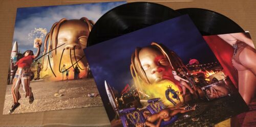 popsike.com - Travis Scott Autographed Astroworld Vinyl LP