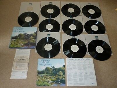 CLASSICAL MUSIC 10 VINYL LP RECORD BOX SET MELODIES THAT WILL LIVE FOREVER VINYL A