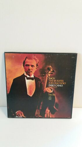 popsike.com - Bach Six Suites for Solo Cello PABLO CASALS (Recorded ...