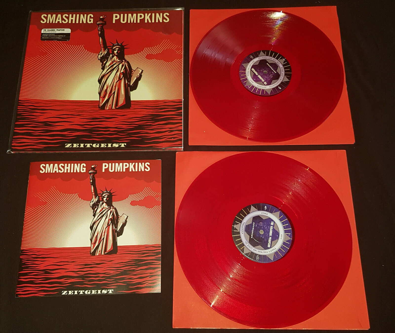 popsike.com - Smashing Pumpkins - Zeitgeist 2x LP Limited
