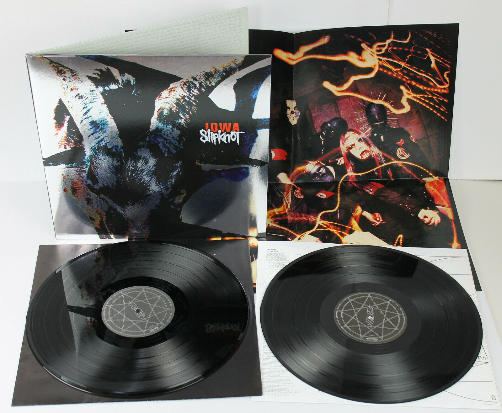 Slipknot Iowa レコード 2001 オリギナル　US Slipknot IOWA 2001 Vinyl Analog レコード
