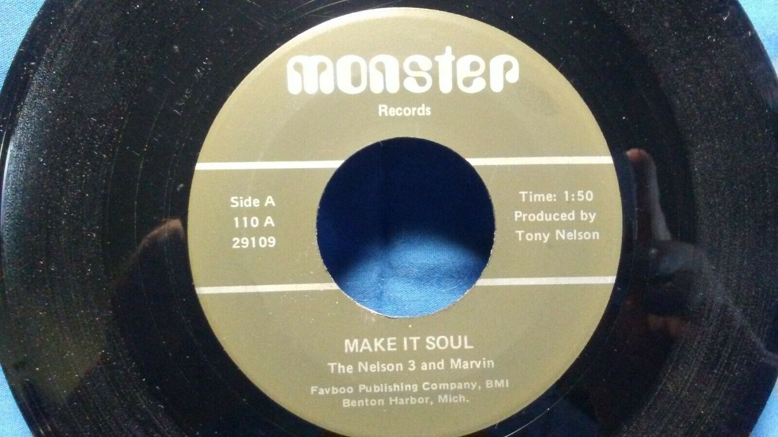 popsike.com - Nelson 3 & Marvin Make It Soul New Sweat Very Rare ...