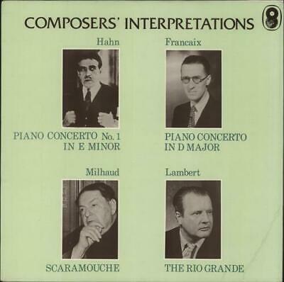 Composers' Interpr... Various-Classical & Orchestral vinyl LP record UK A