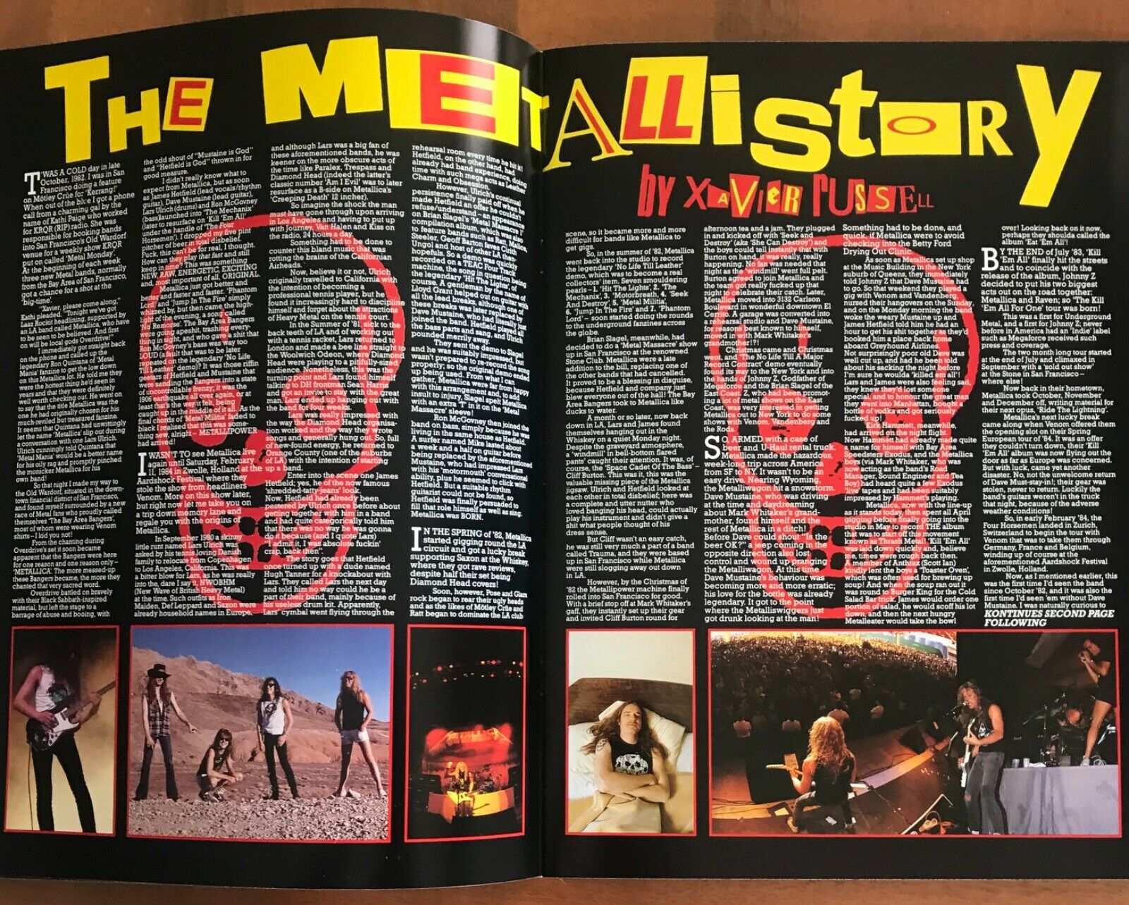 popsike.com - Metallica - Damage Inc. Japan Tour 1986 Tour Book
